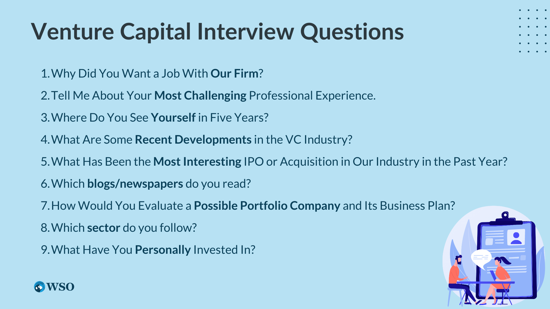 Venture Capital Interview Questions